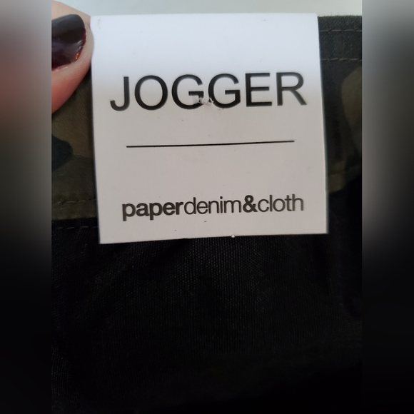Camo Jogger Stretch Pants By Paper Cloth & Denim 4x NWT - Picture 15 of 16